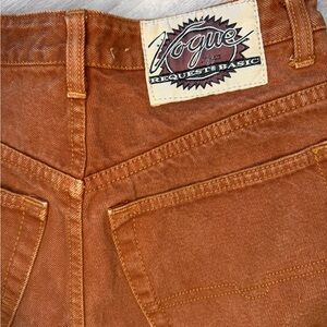 Vogue Women's High Rise Jeans - Brown